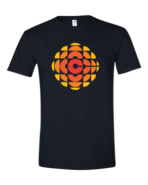 CBC - 'Retro CBC ' - Adult 9.0 oz. Tee Shirt - Black