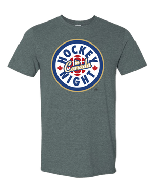 Hockey Night in Canada - 'Modern HNIC' -  Kids' 9.0 oz. Tee Shirt  - Dark Heather